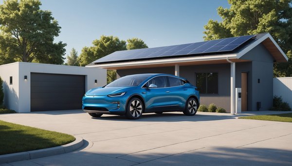 Recharger votre voiture électrique avec des panneaux solaires efficaces